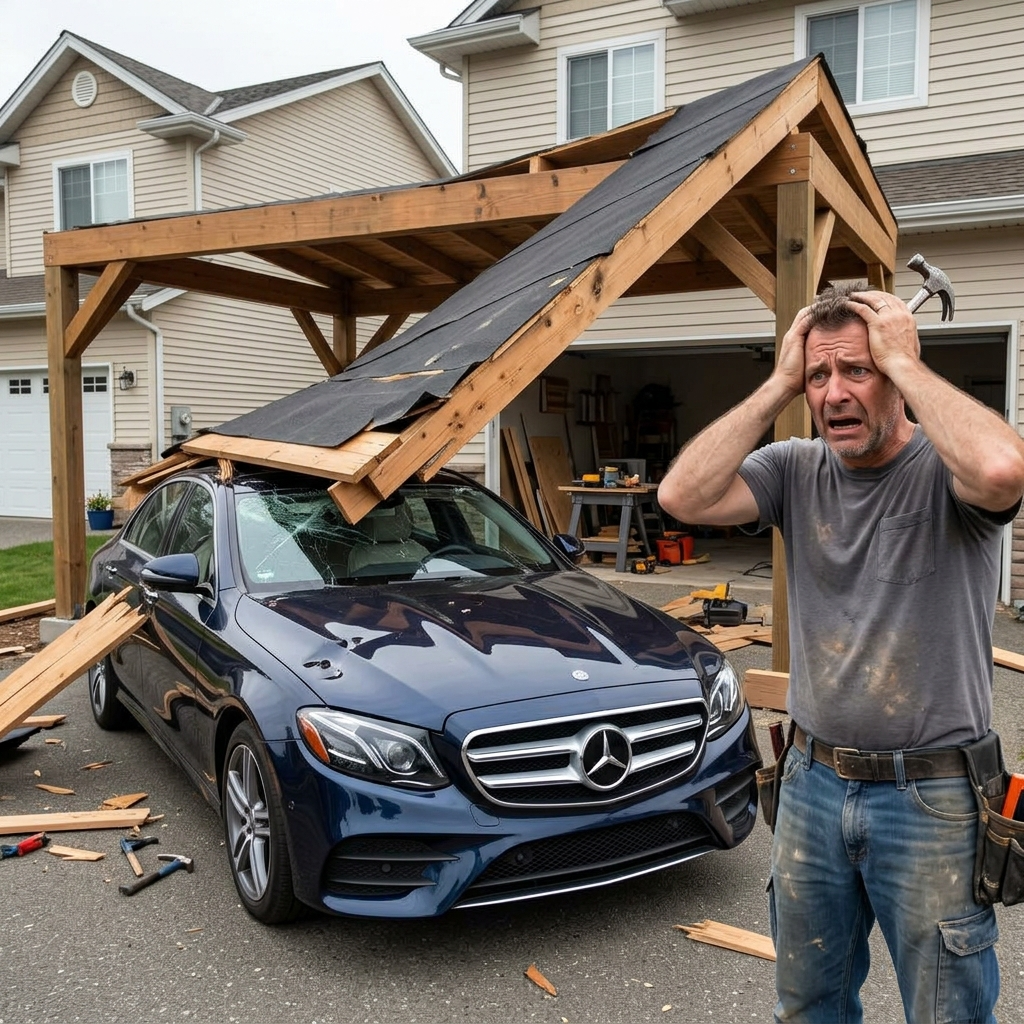 Фатальная ошибка: почему навес из дерева своими руками — это деньги на ветер и угроза безопасности