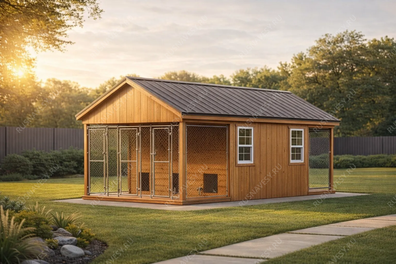 Вольер для собак Луговик фото 1